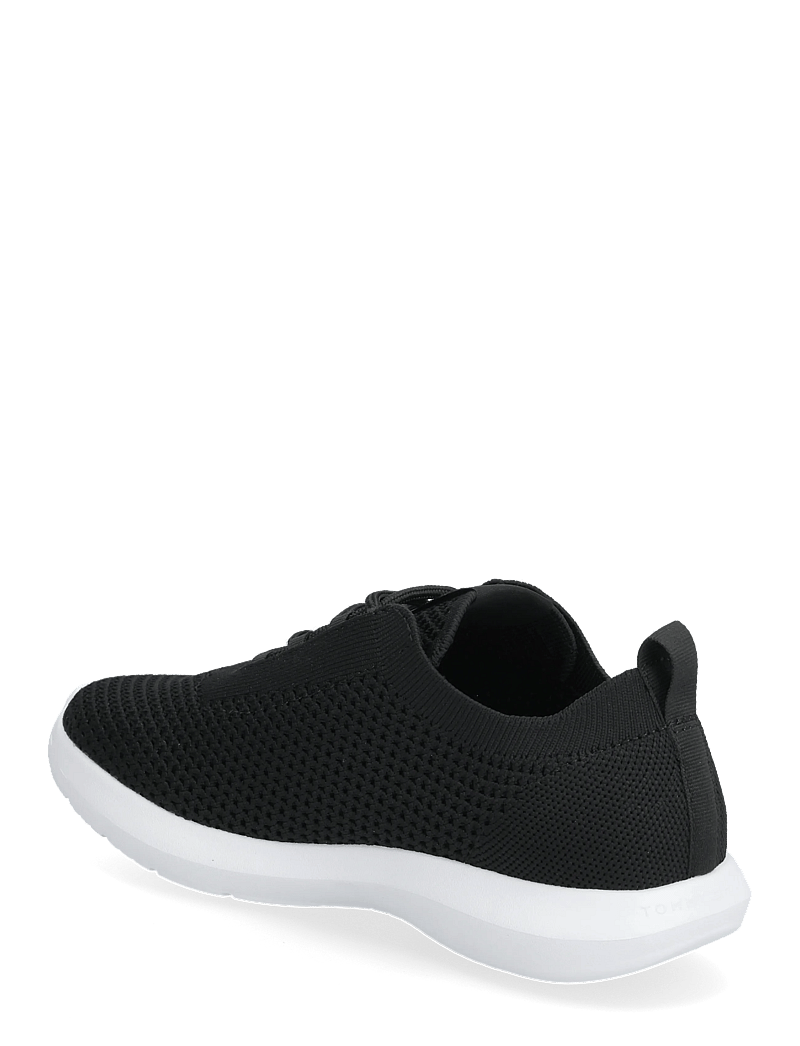 Tommy Hilfiger - TH KNIT RUNNER - lave sneakers - black - 2