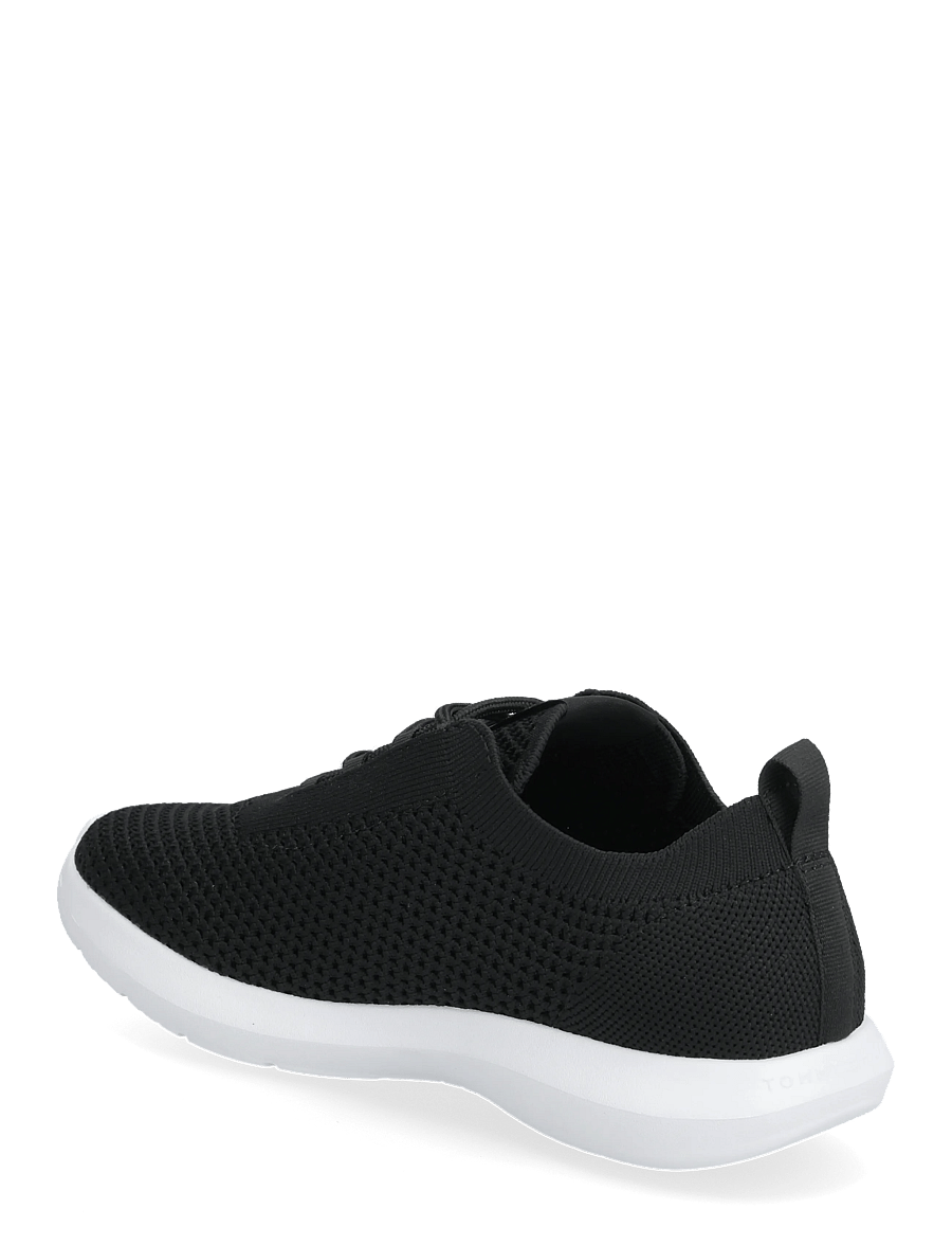 Tommy Hilfiger - TH KNIT RUNNER - låga sneakers - black - 2