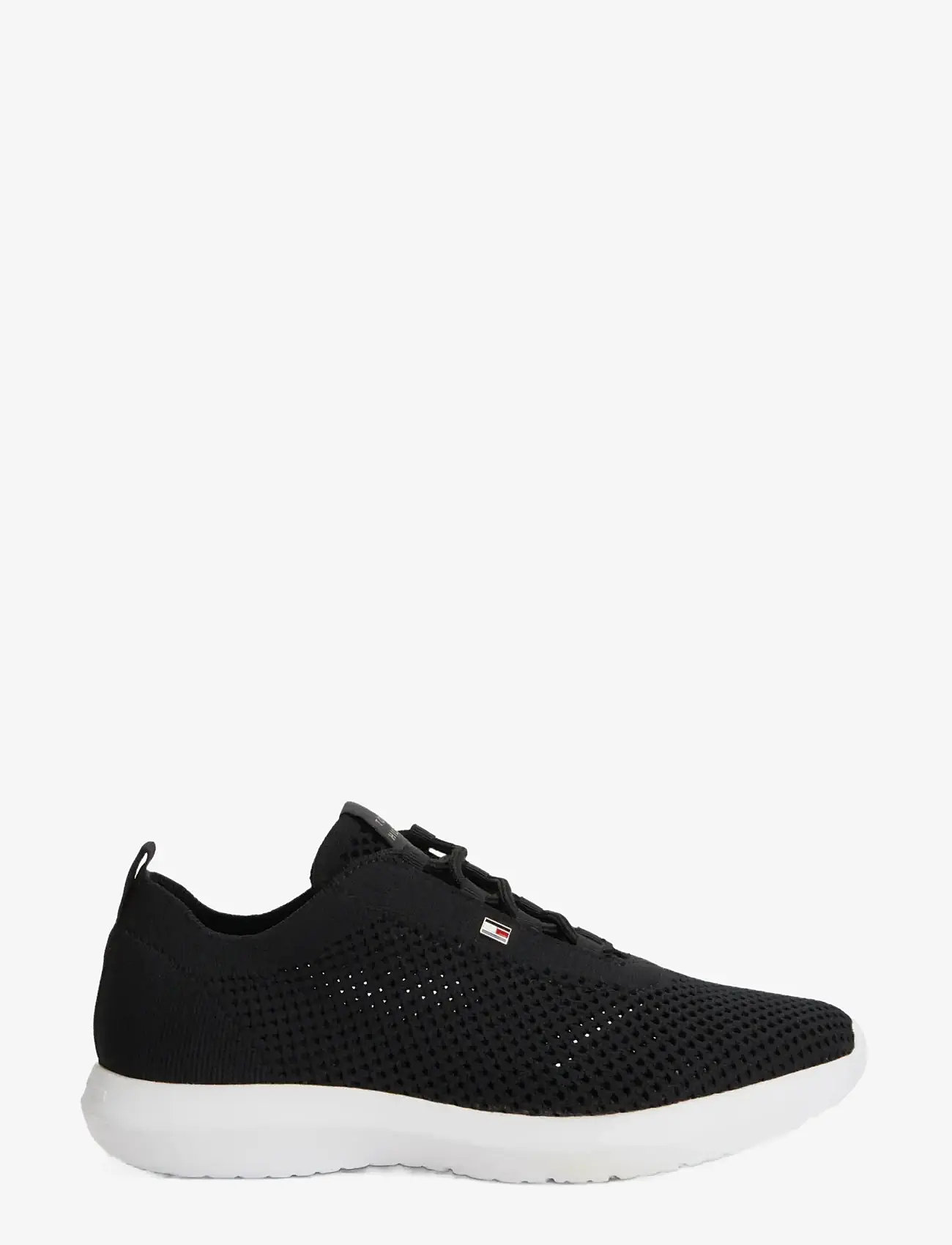 Tommy Hilfiger - TH KNIT RUNNER - lave sneakers - black - 5