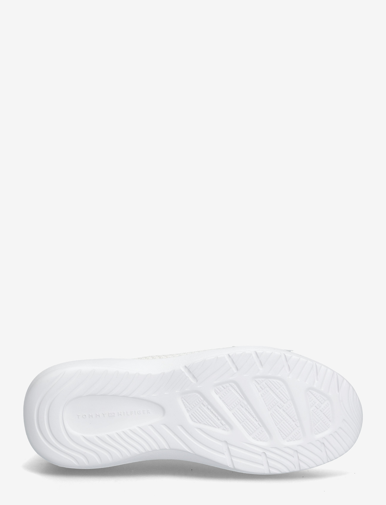 Tommy Hilfiger - TH KNIT RUNNER - lave sneakers - white - 4