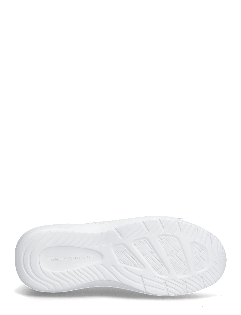 Tommy Hilfiger - TH KNIT RUNNER - lave sneakers - white - 4
