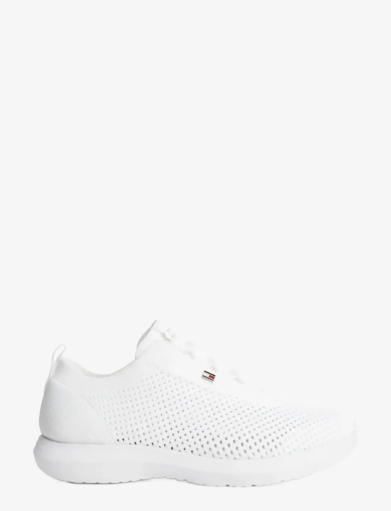 Tommy Hilfiger - TH KNIT RUNNER - lave sneakers - white - 5