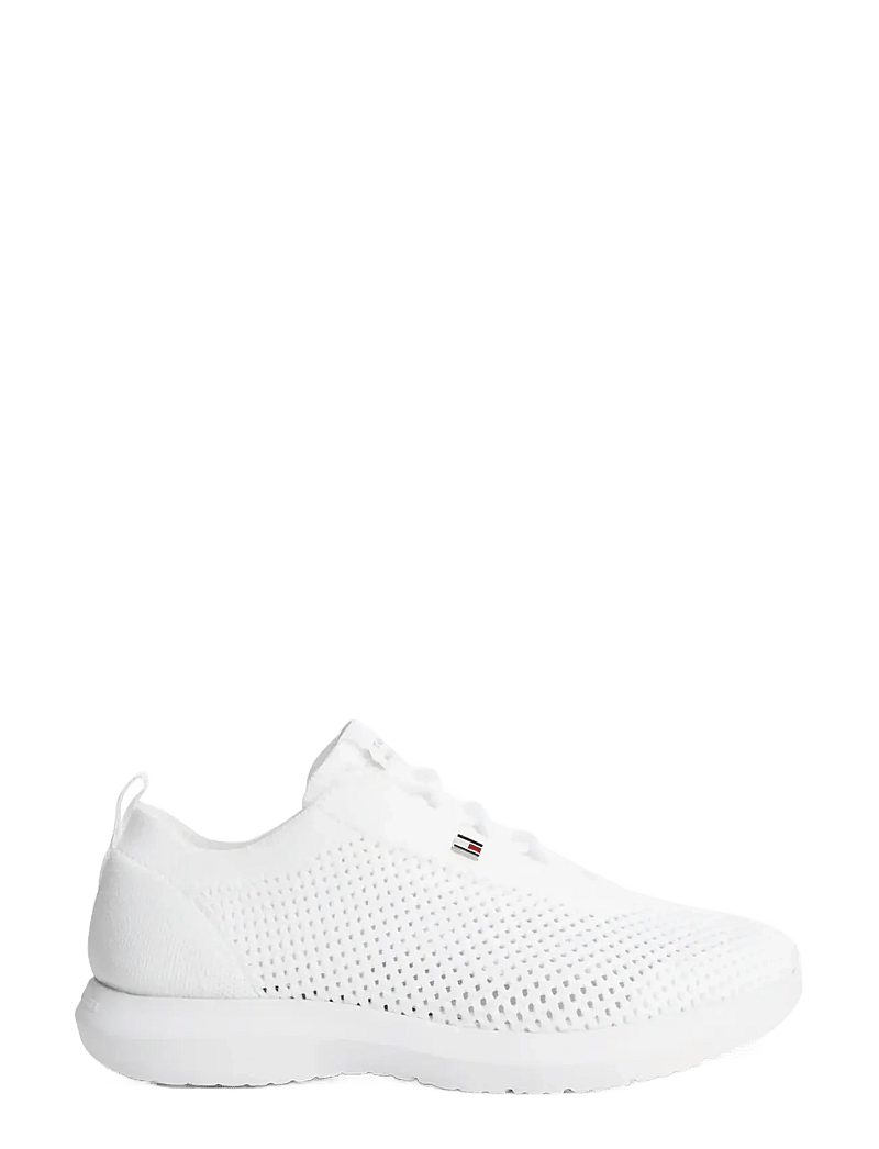 Tommy Hilfiger - TH KNIT RUNNER - lave sneakers - white - 5