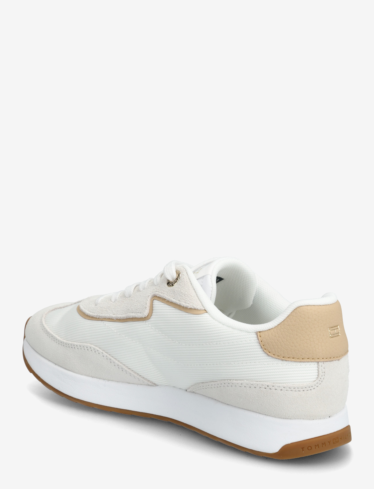 Tommy Hilfiger - TH RETRO RUNNER MIX - madala säärega tossud - ecru trench - 2