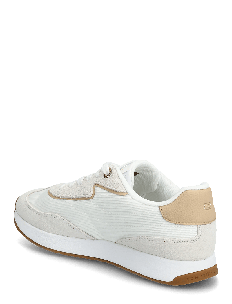 Tommy Hilfiger - TH RETRO RUNNER MIX - madala säärega tossud - ecru trench - 2