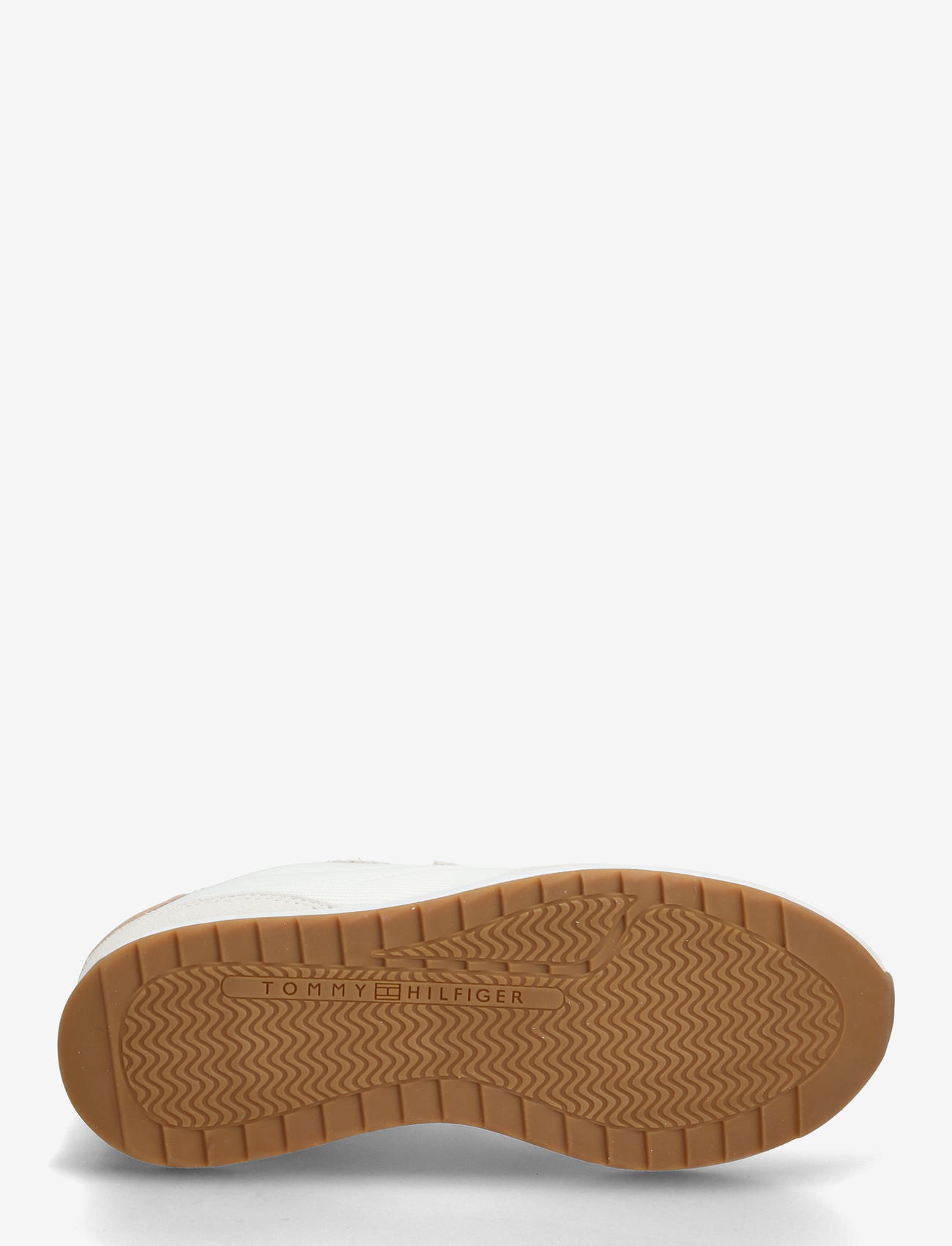 Tommy Hilfiger - TH RETRO RUNNER MIX - madala säärega tossud - ecru trench - 4