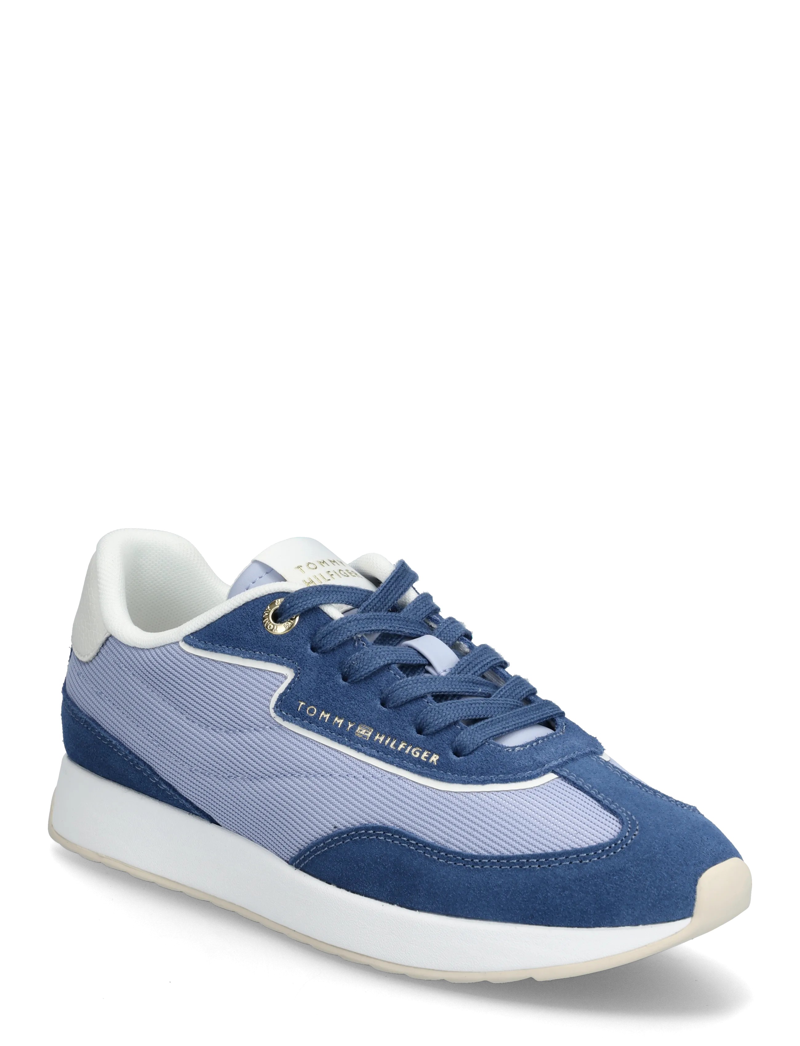 Låg sneaker 'Retro' ljusblå / mörkblå 2