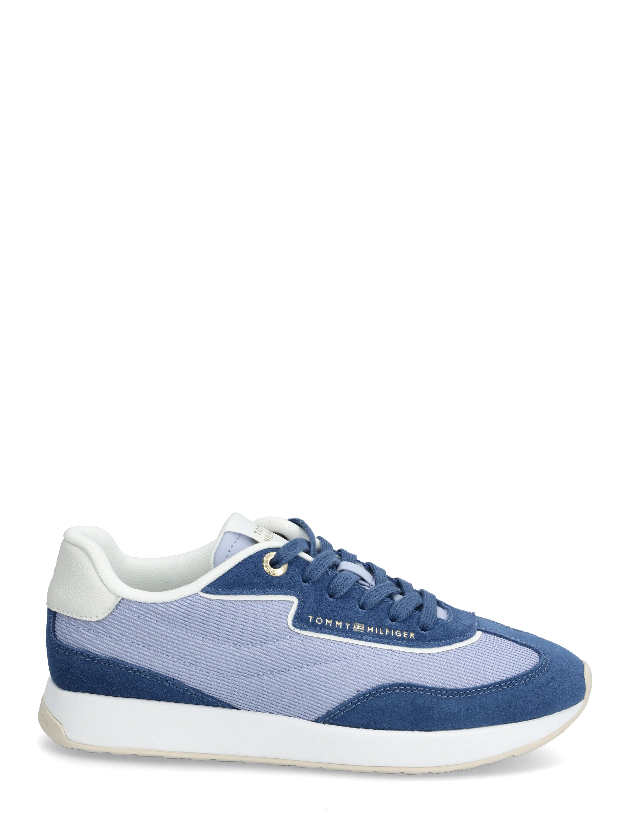 Låg sneaker 'Retro' ljusblå / mörkblå 3