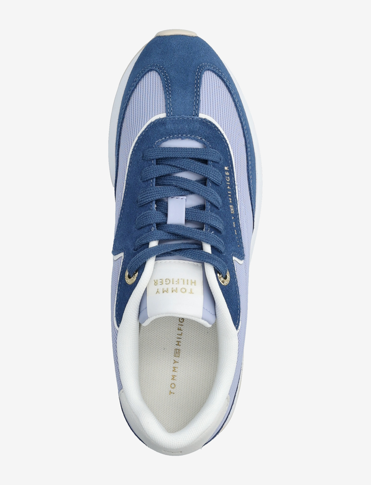 Tommy Hilfiger - TH RETRO RUNNER MIX - lave sneakers - stardust blue - 3