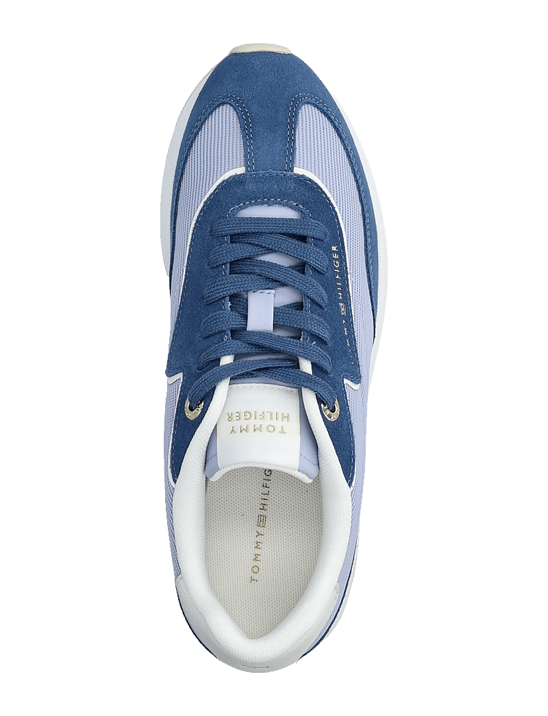 Tommy Hilfiger - TH RETRO RUNNER MIX - lave sneakers - stardust blue - 3