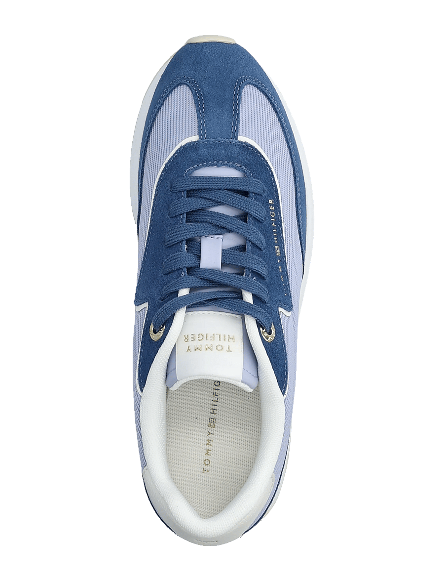 Tommy Hilfiger - TH RETRO RUNNER MIX - låga sneakers - stardust blue - 3