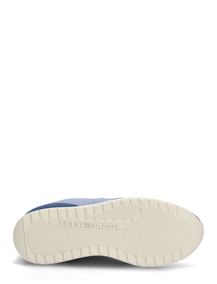 Tommy Hilfiger - TH RETRO RUNNER MIX - låga sneakers - stardust blue - 4