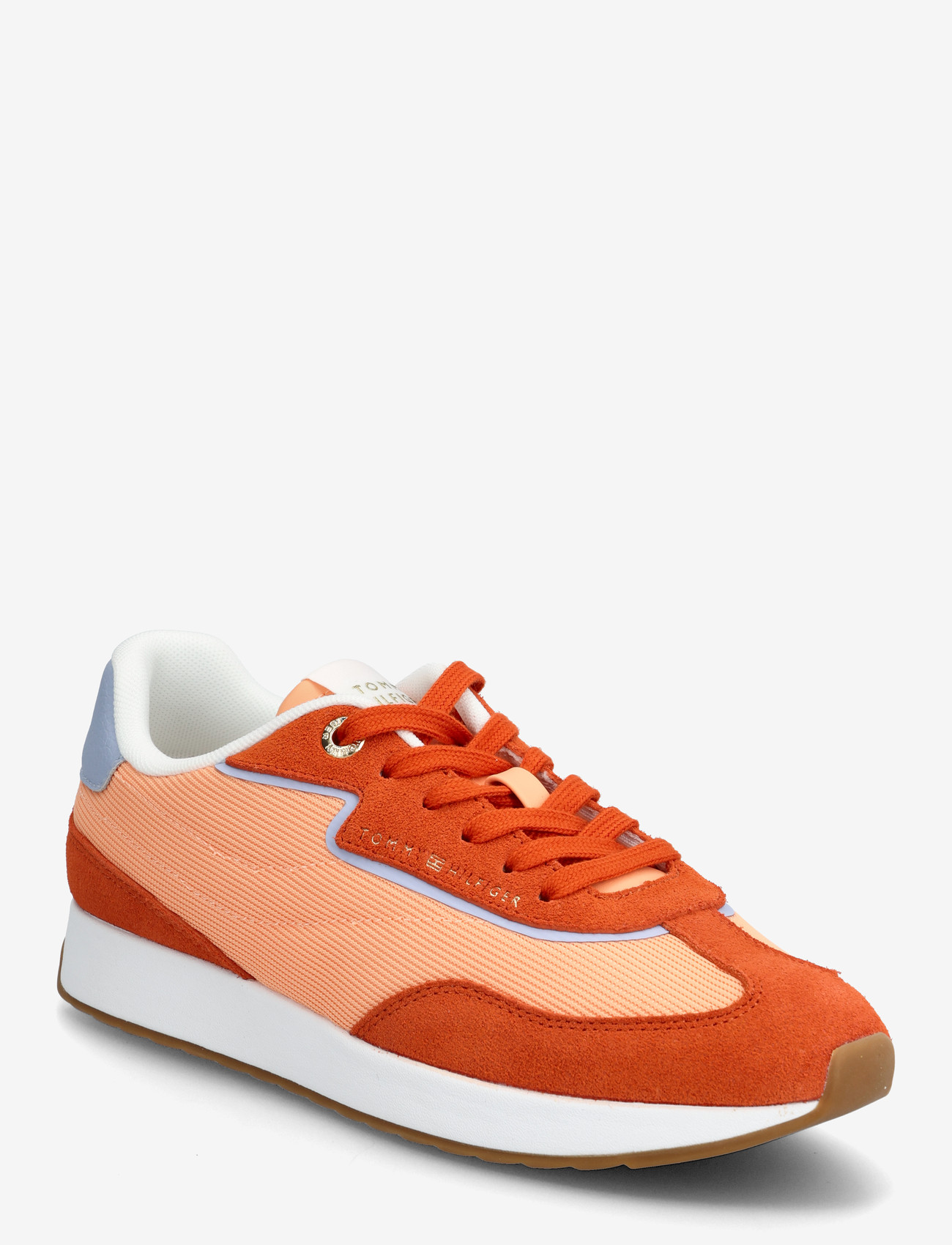 Tommy Hilfiger - TH RETRO RUNNER MIX - lave sneakers - terra orange - 0