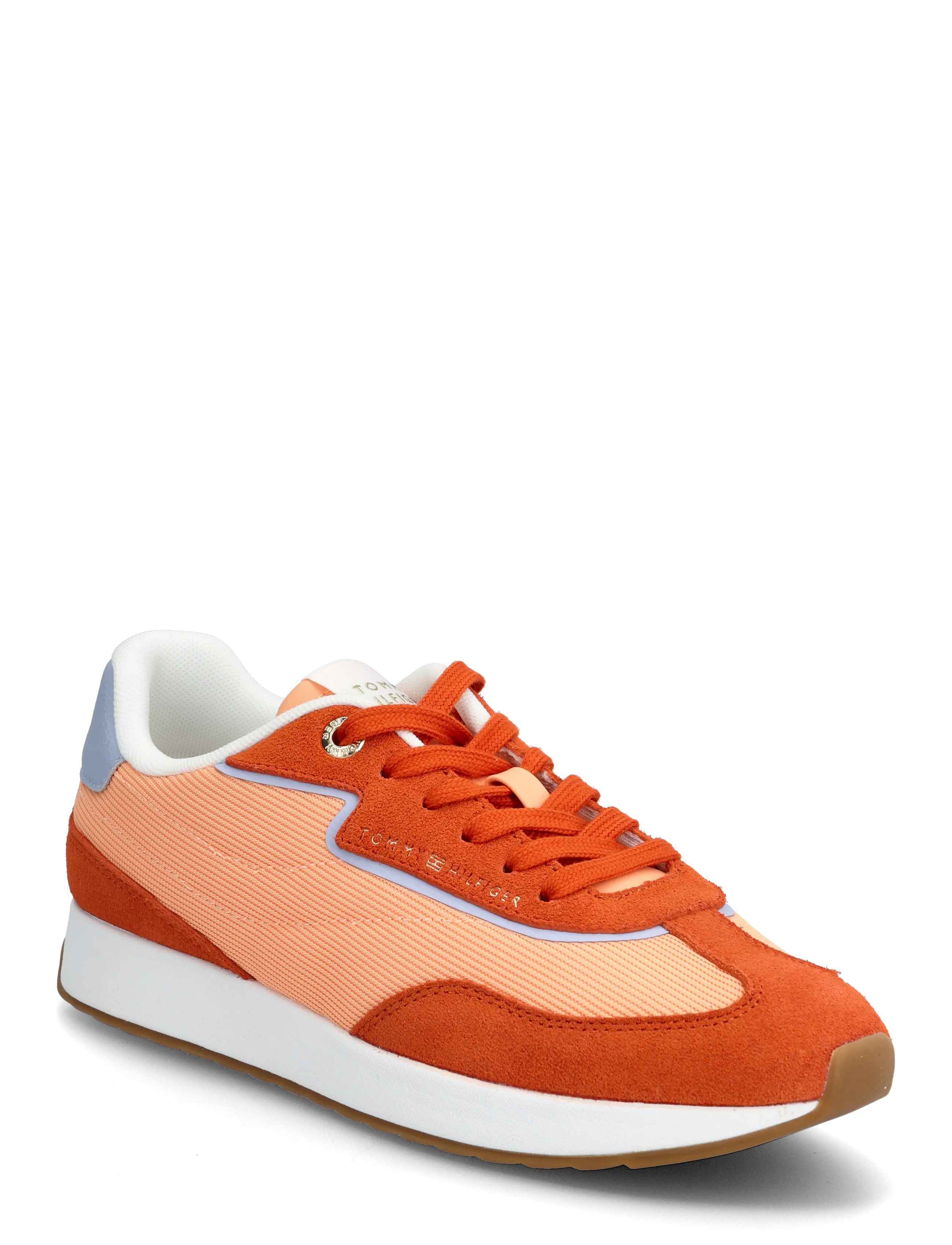 Tommy Hilfiger TH RETRO RUNNER MIX - Tommy Hilfiger - TERRA ORANGE / orange