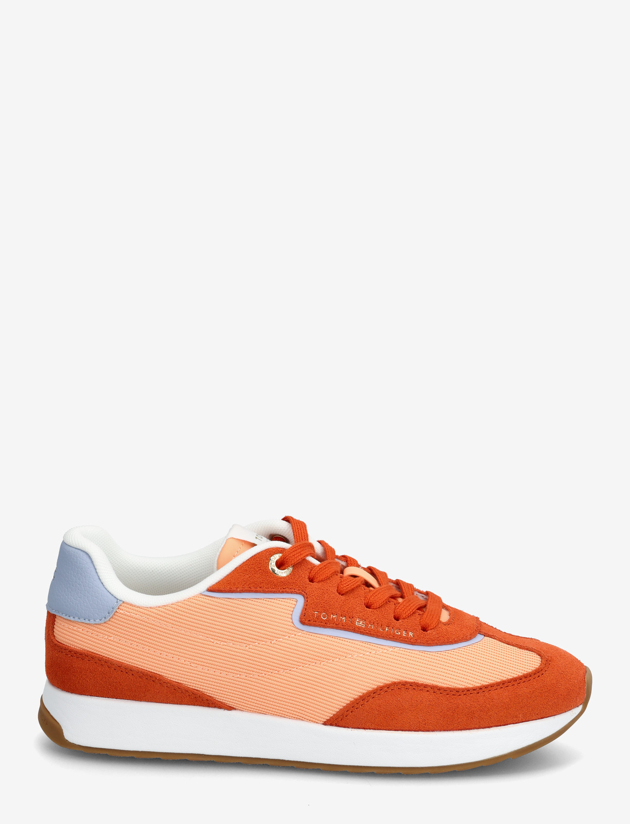 Tommy Hilfiger - TH RETRO RUNNER MIX - lave sneakers - terra orange - 1