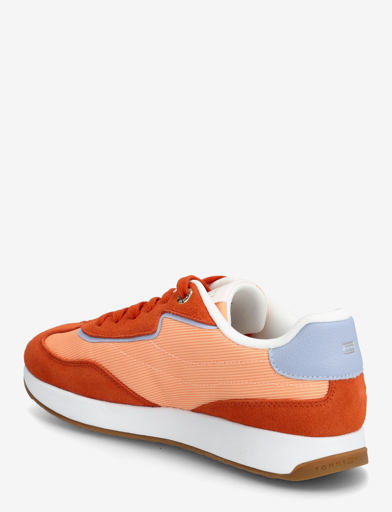 Tommy Hilfiger - TH RETRO RUNNER MIX - lave sneakers - terra orange - 2