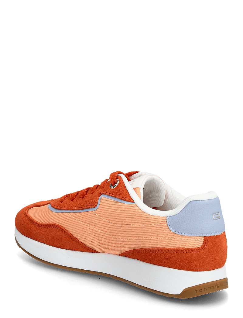 Tommy Hilfiger - TH RETRO RUNNER MIX - lave sneakers - terra orange - 2