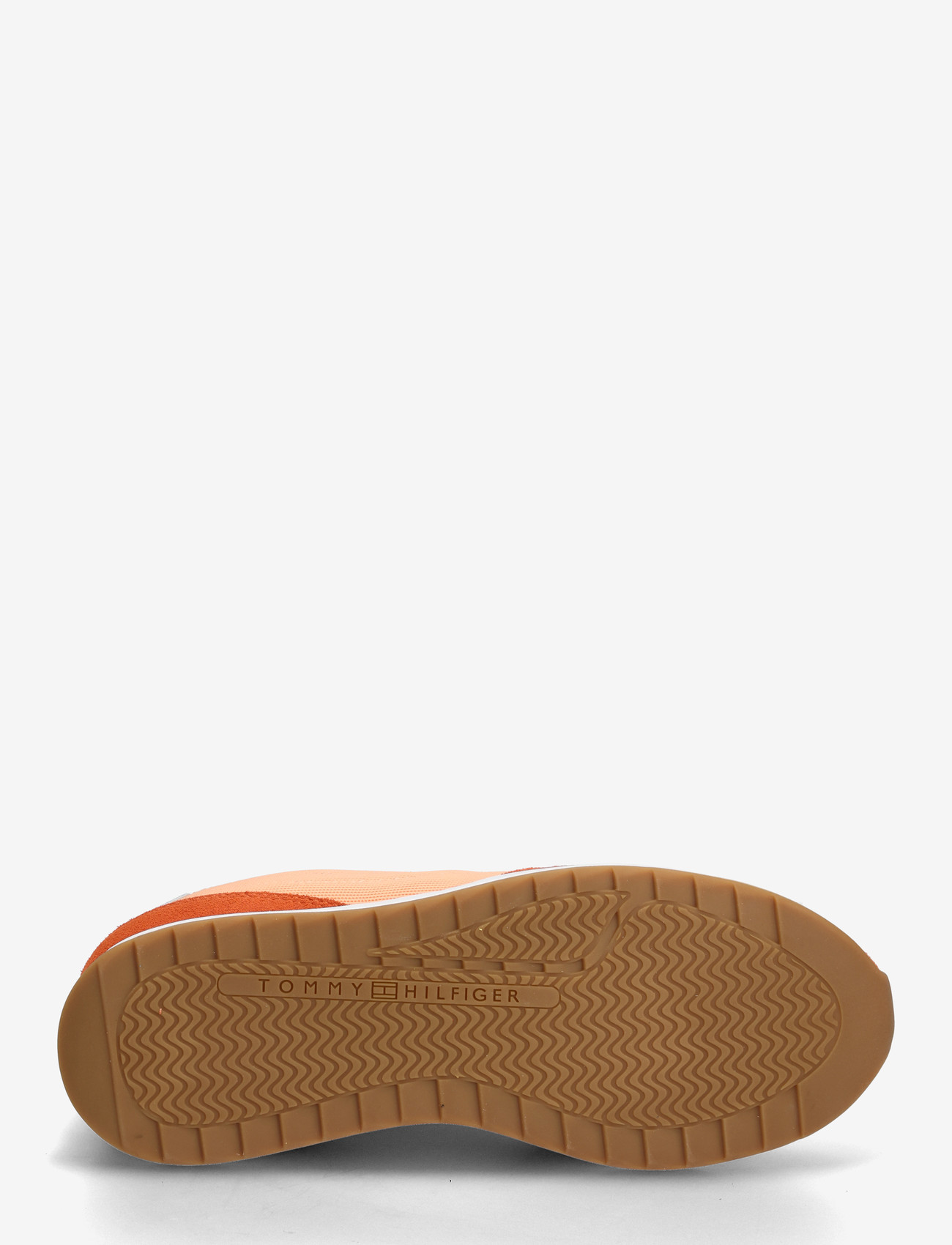 Tommy Hilfiger - TH RETRO RUNNER MIX - lave sneakers - terra orange - 4