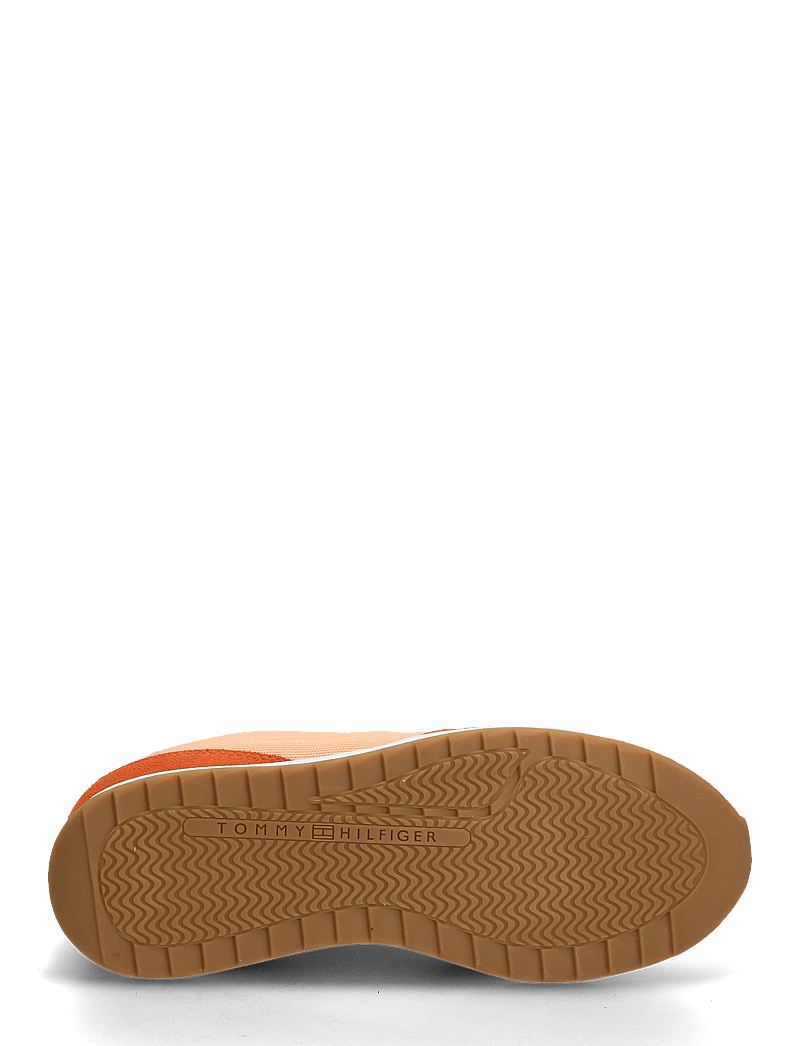 Tommy Hilfiger - TH RETRO RUNNER MIX - lave sneakers - terra orange - 4