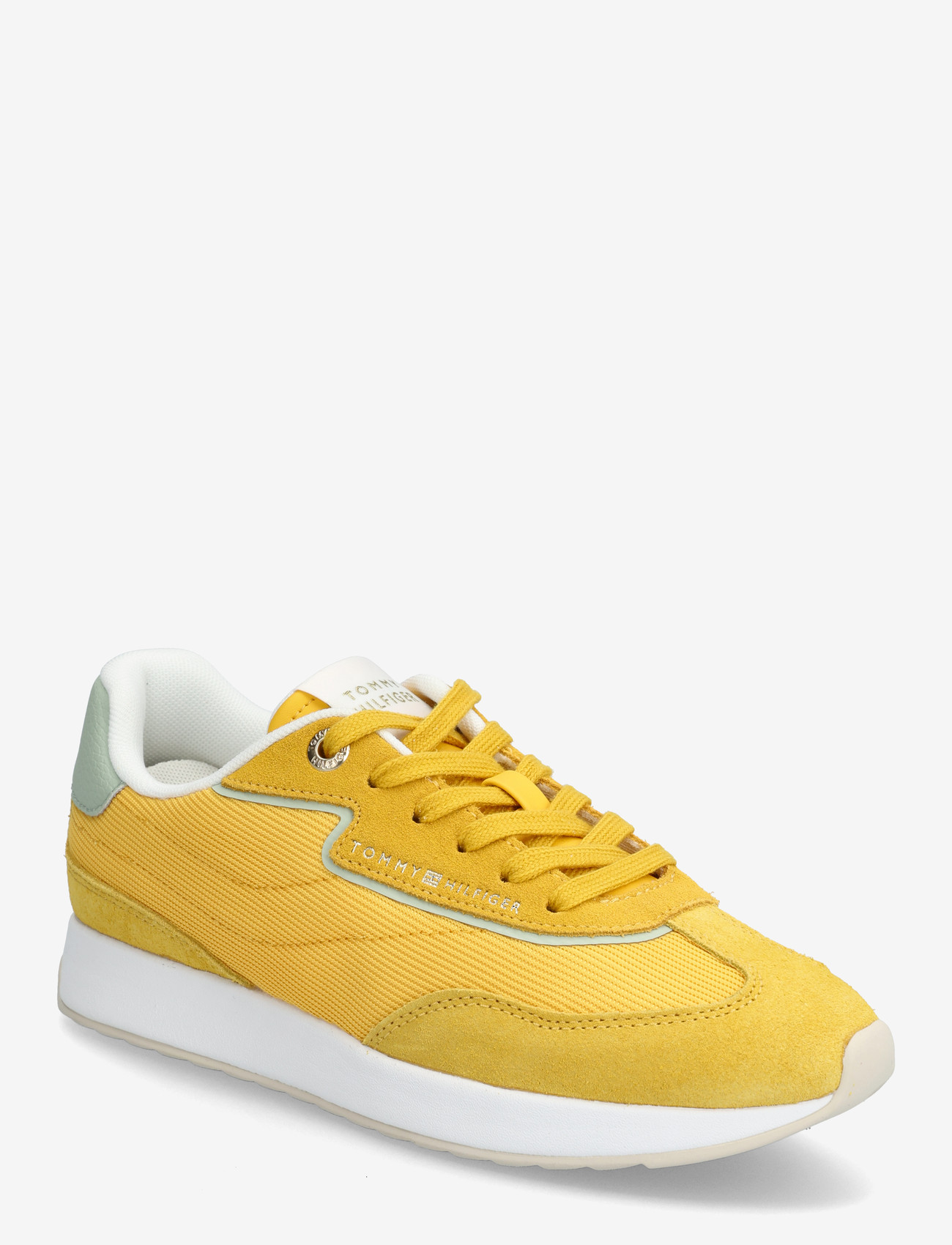 Tommy Hilfiger - TH RETRO RUNNER MIX - lave sneakers - yellow arch - 0