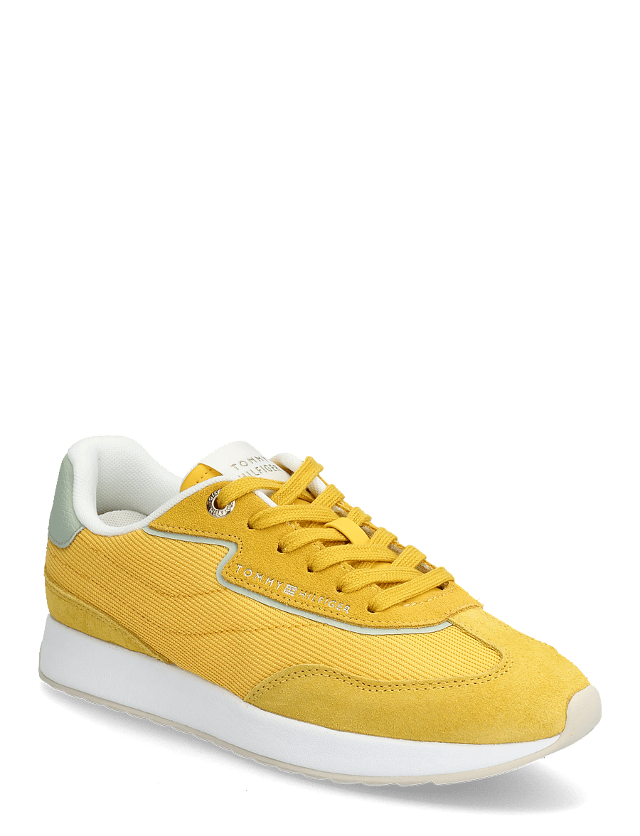 Tommy Hilfiger - TH RETRO RUNNER MIX - niedrige sneaker - yellow arch - 0