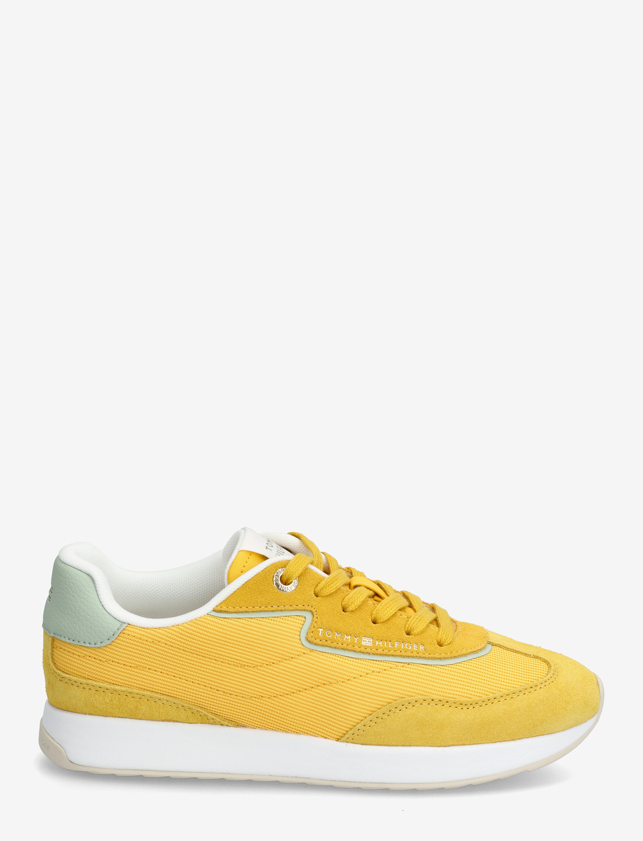 Tommy Hilfiger - TH RETRO RUNNER MIX - lave sneakers - yellow arch - 1