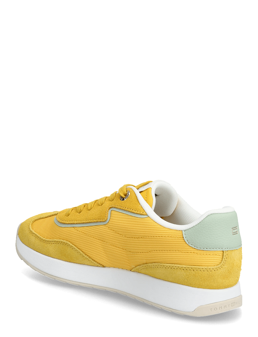 Tommy Hilfiger - TH RETRO RUNNER MIX - niedrige sneaker - yellow arch - 2