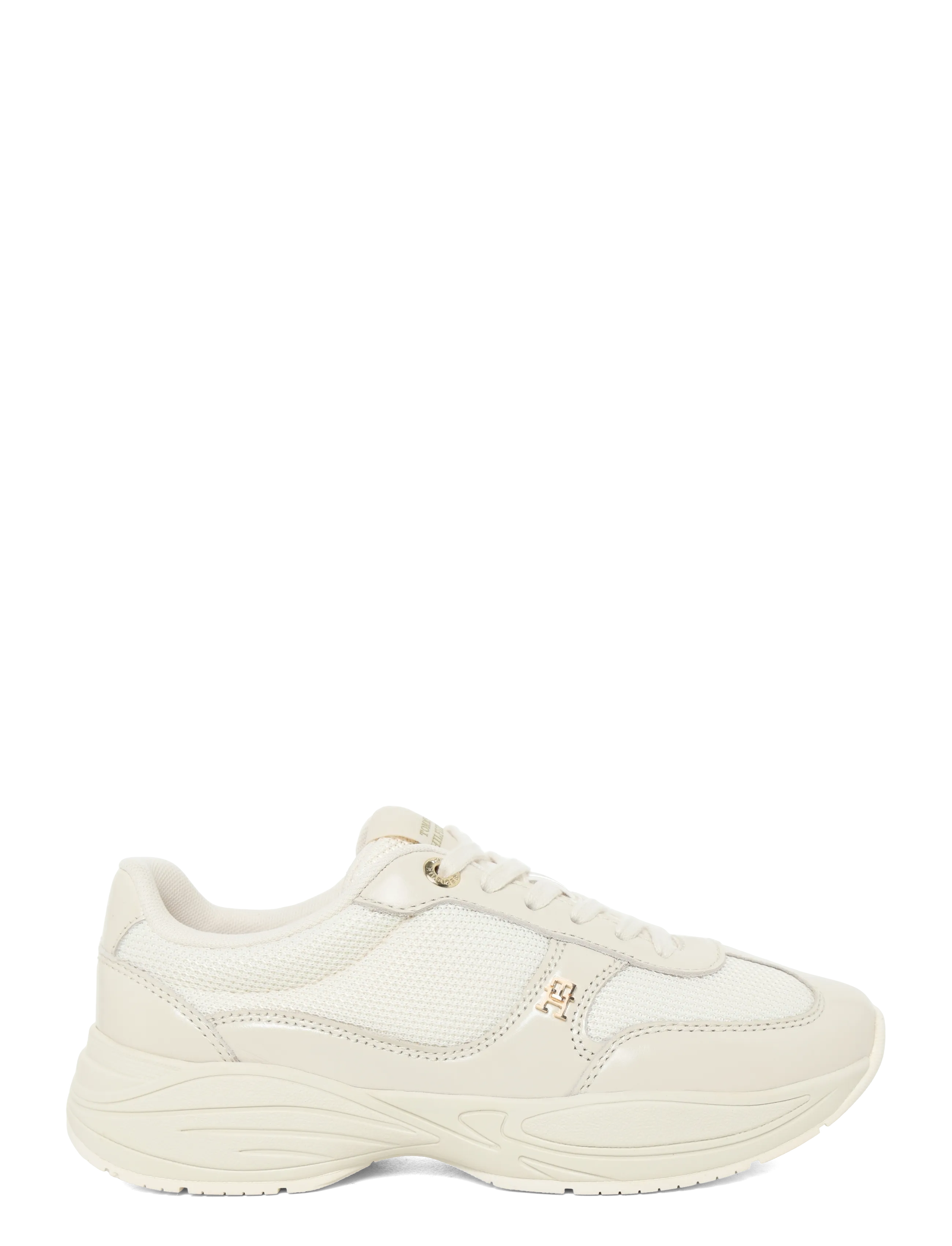 Tommy Hilfiger - MODERN RUNNER SHINY LEATHER - soft cream - 2