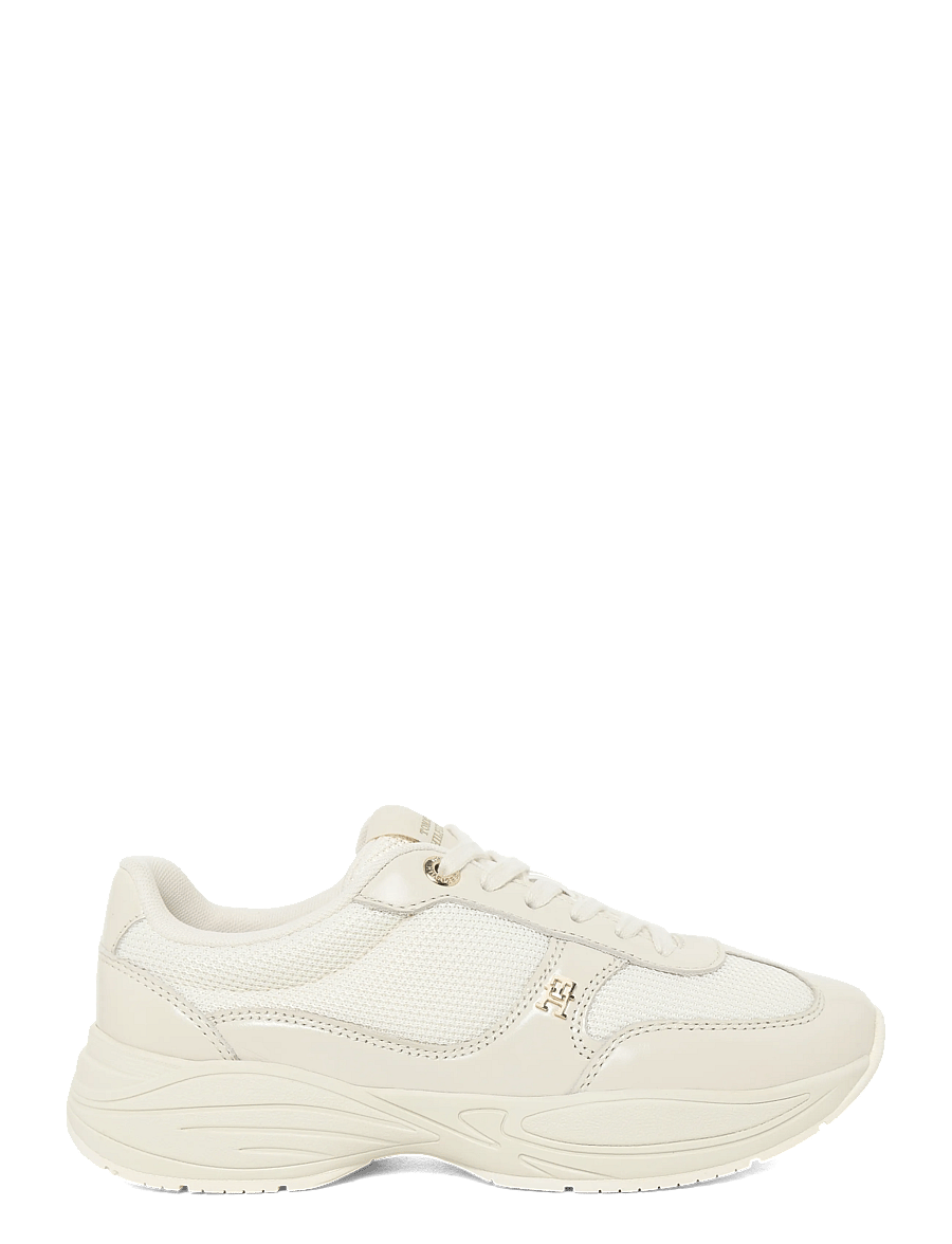 Tommy Hilfiger - MODERN RUNNER SHINY LEATHER - soft cream - 2