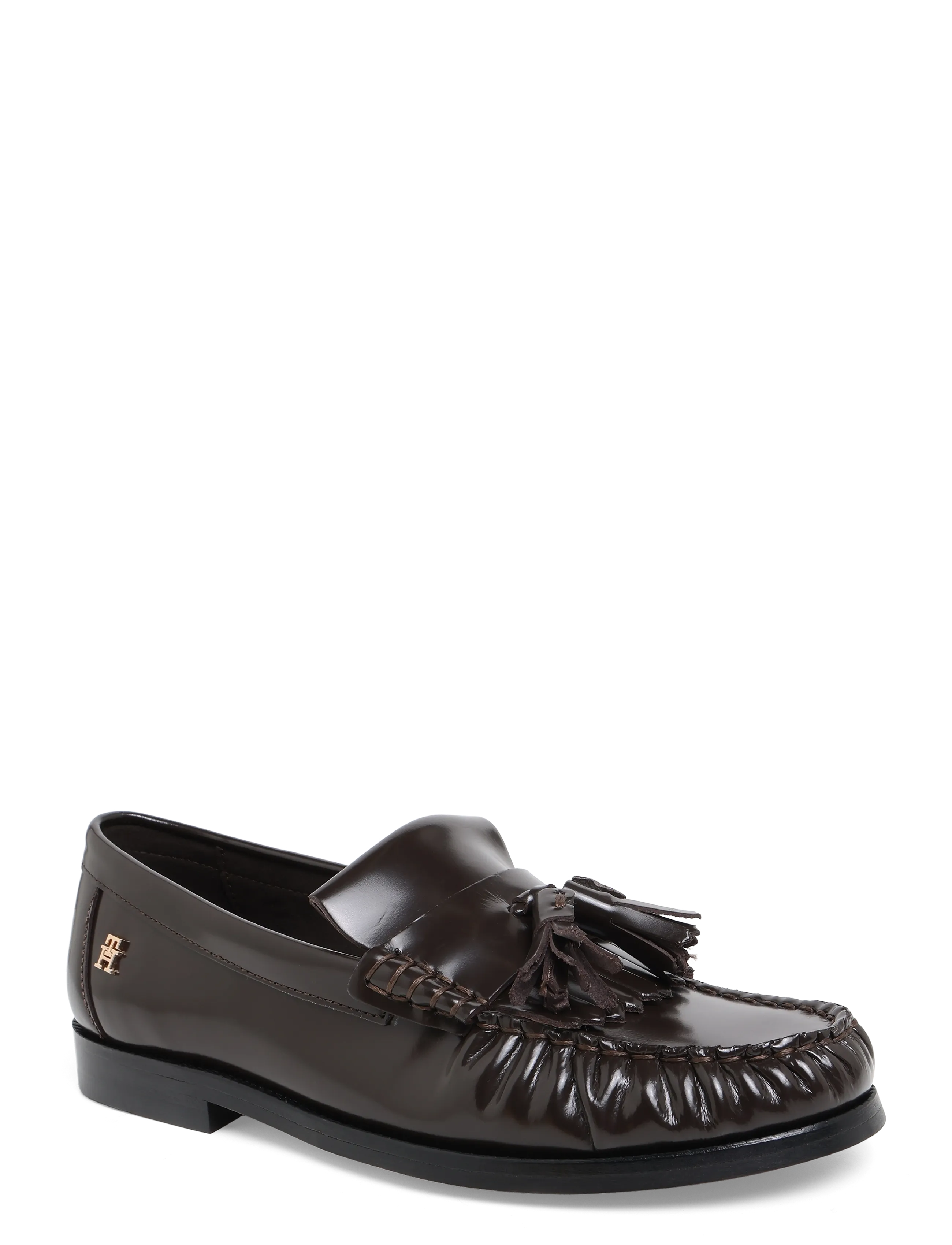 Tommy Hilfiger TH LOAFER TASSEL ABRASIVATO - Schuhe - CHARRED WOOD / brown