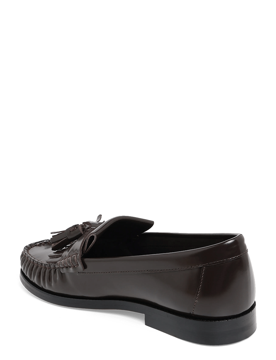 Tommy Hilfiger - TH LOAFER TASSEL ABRASIVATO - modetrends - charred wood - 1