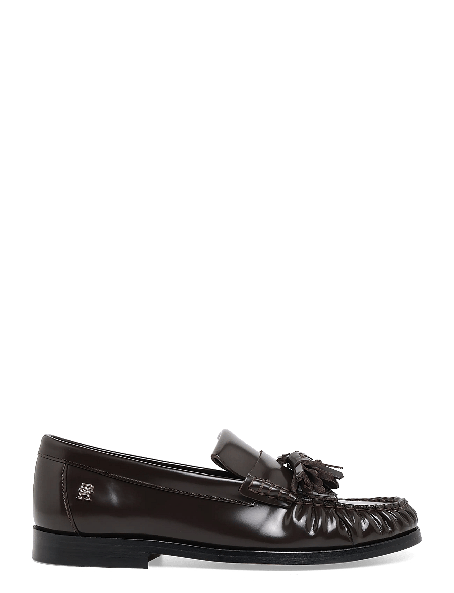 Tommy Hilfiger - TH LOAFER TASSEL ABRASIVATO - modetrends - charred wood - 2
