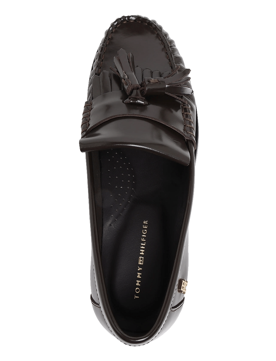 Tommy Hilfiger - TH LOAFER TASSEL ABRASIVATO - modetrends - charred wood - 3