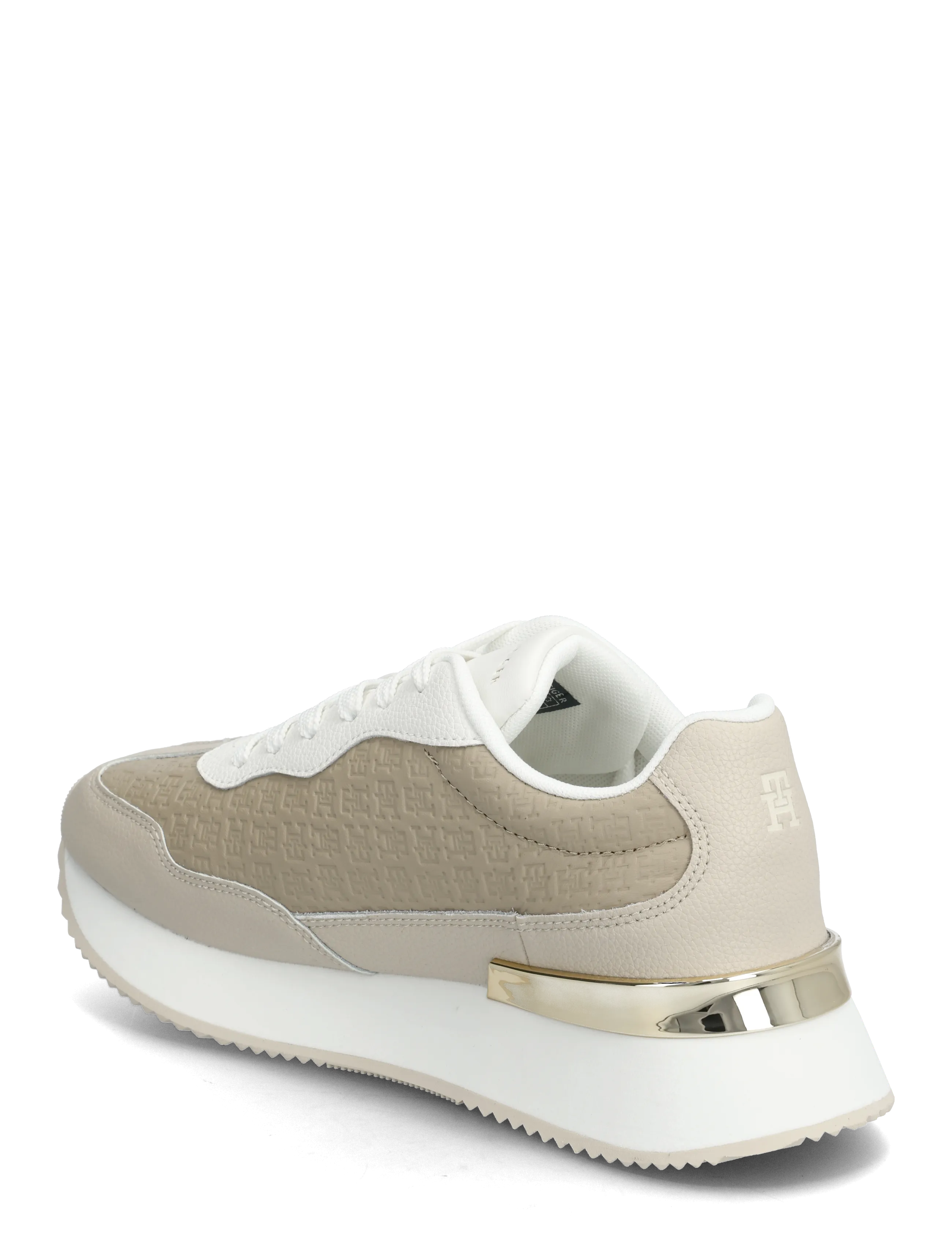 Tommy Hilfiger - TH CHIC MONOGRAM RUNNER - konfirmationstøj - classic beige sandalwood - 2