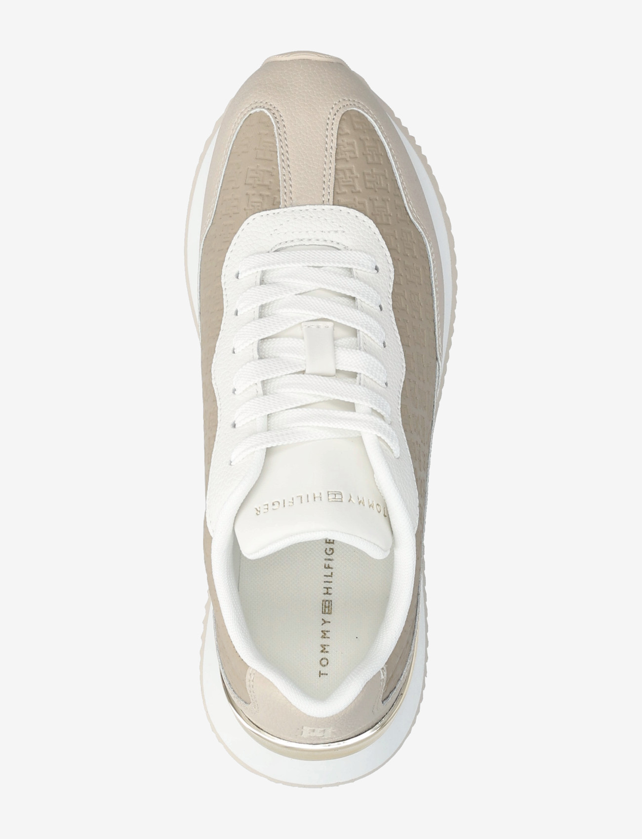 Tommy Hilfiger - TH CHIC MONOGRAM RUNNER - konfirmation - classic beige sandalwood - 3