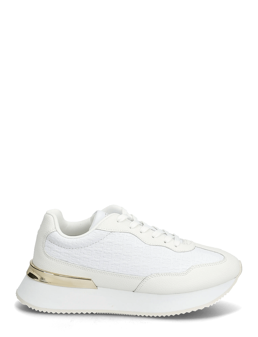 Tommy Hilfiger - TH CHIC MONOGRAM RUNNER - konfirmation - white ecru - 1