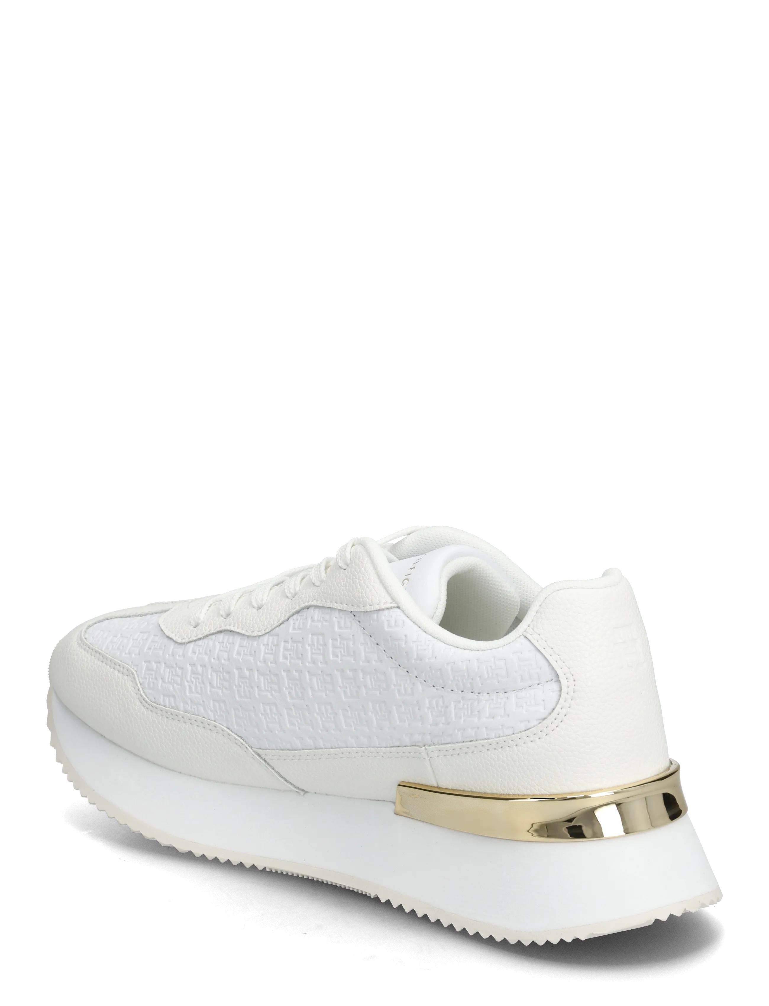 Tommy Hilfiger - TH CHIC MONOGRAM RUNNER - konfirmation - white ecru - 2