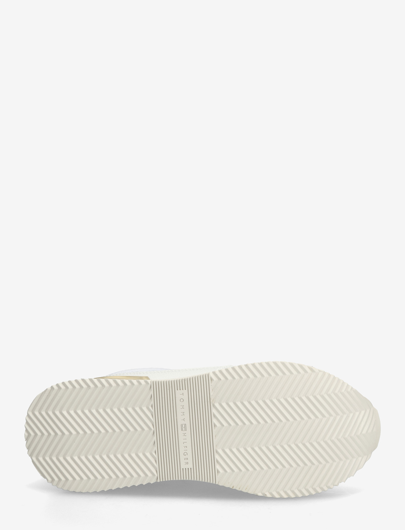 Tommy Hilfiger - TH CHIC MONOGRAM RUNNER - niedrige sneakers - white ecru - 4