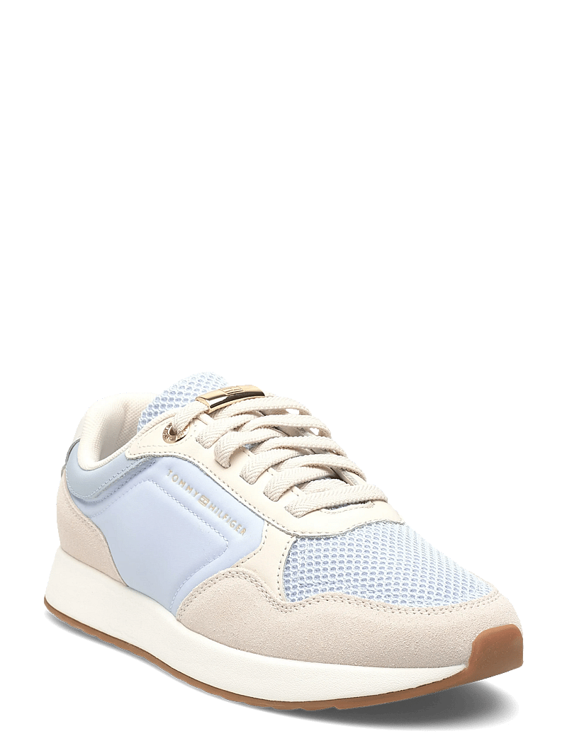 Tommy Hilfiger - TH CHIC EVA RUNNER MESH - niedrige sneakers - breezy blue soft cream - 0