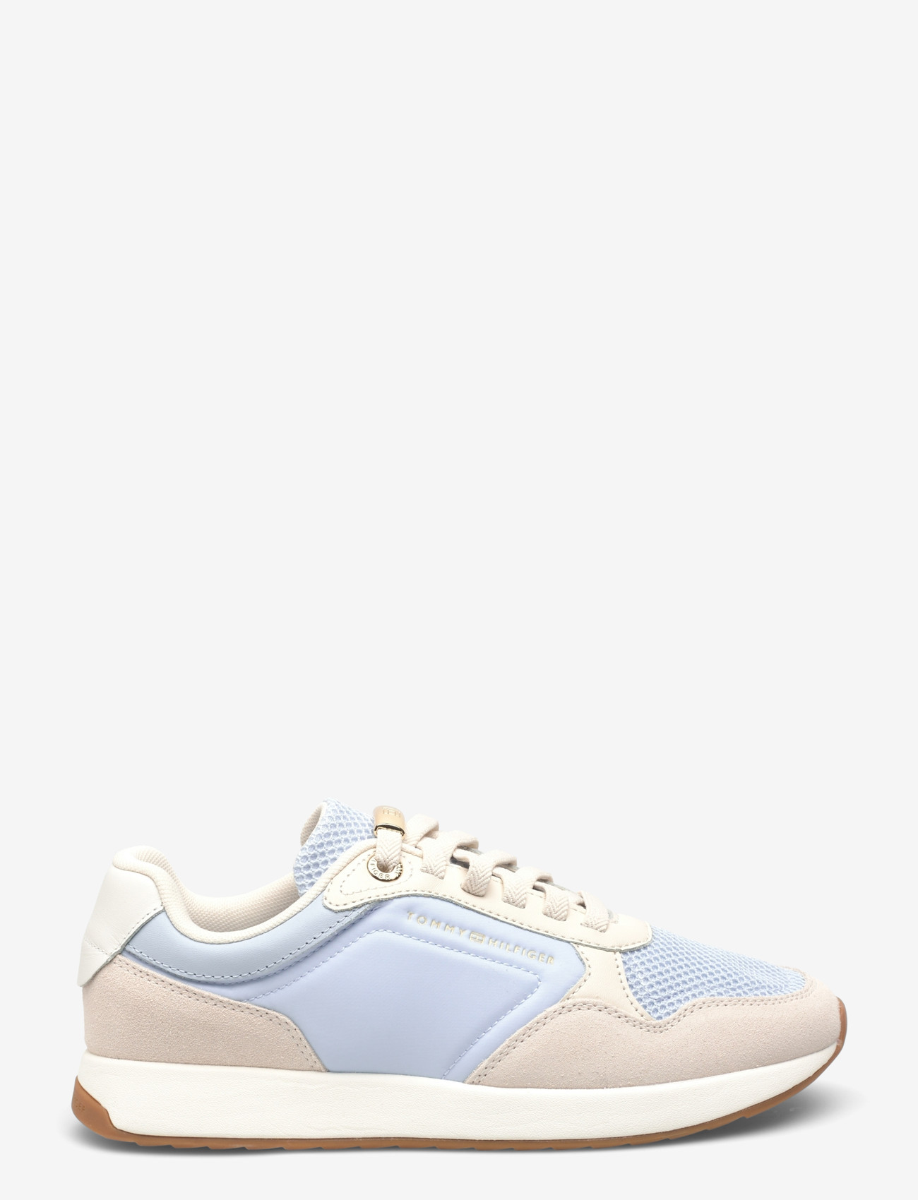 Tommy Hilfiger - TH CHIC EVA RUNNER MESH - niedrige sneakers - breezy blue soft cream - 1