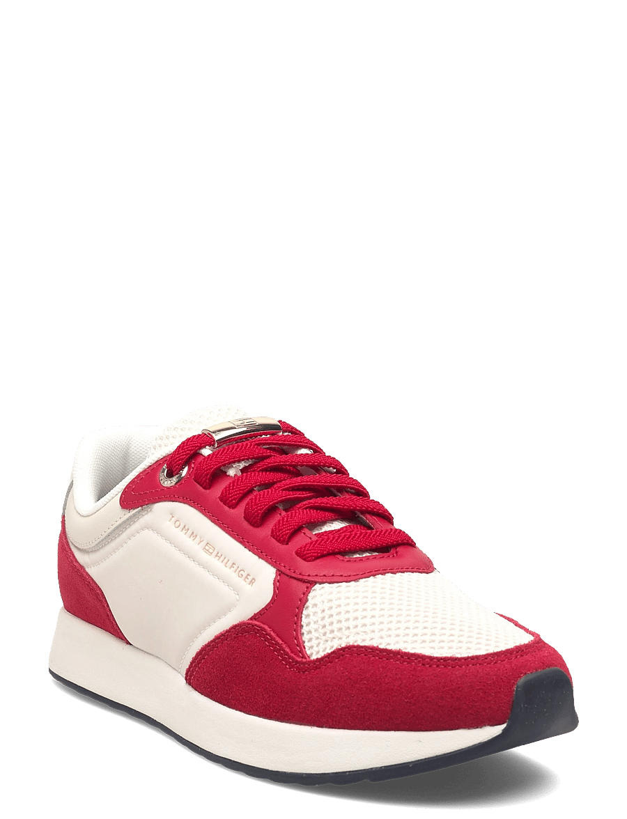 Tommy Hilfiger - TH CHIC EVA RUNNER MESH - konfirmation - primary red soft cream - 0