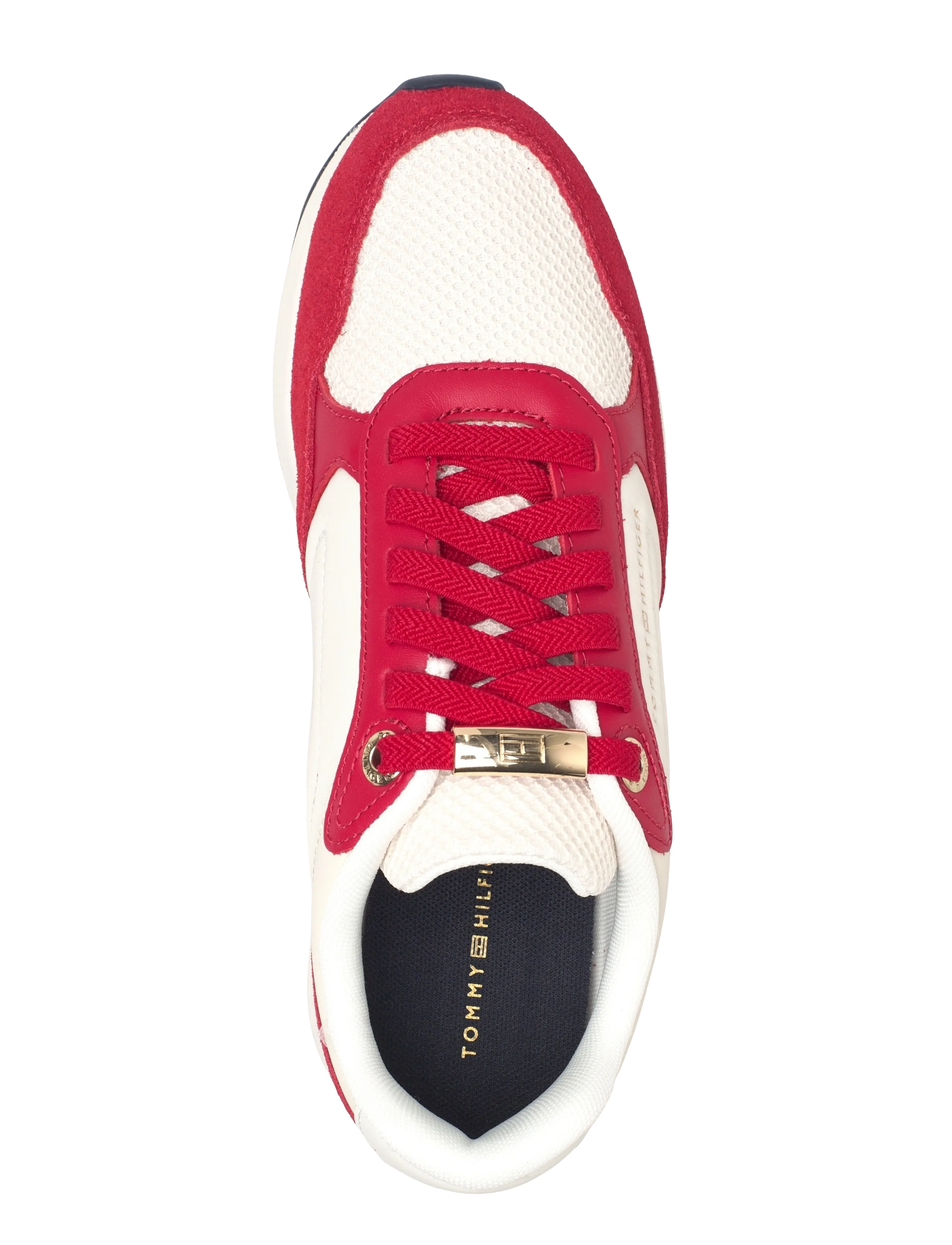 Tommy Hilfiger - TH CHIC EVA RUNNER MESH - konfirmation - primary red soft cream - 3