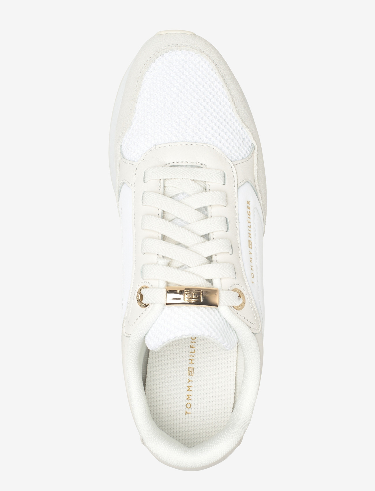 Tommy Hilfiger - TH CHIC EVA RUNNER MESH - låga sneakers - white - 3