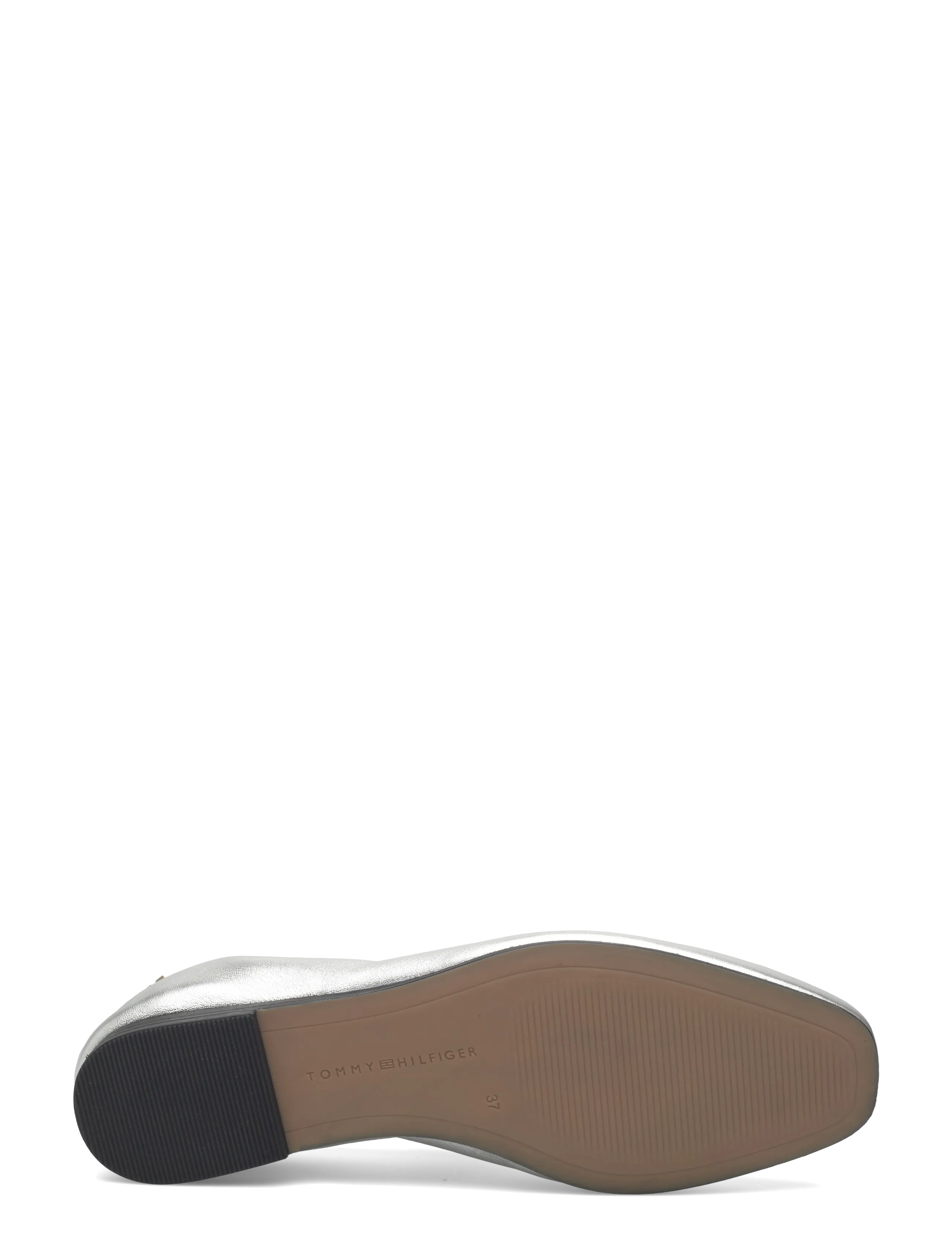 Tommy Hilfiger - SILVER LTH ELLASTIC BALLERINA - særlige begivenheder - silver - 4