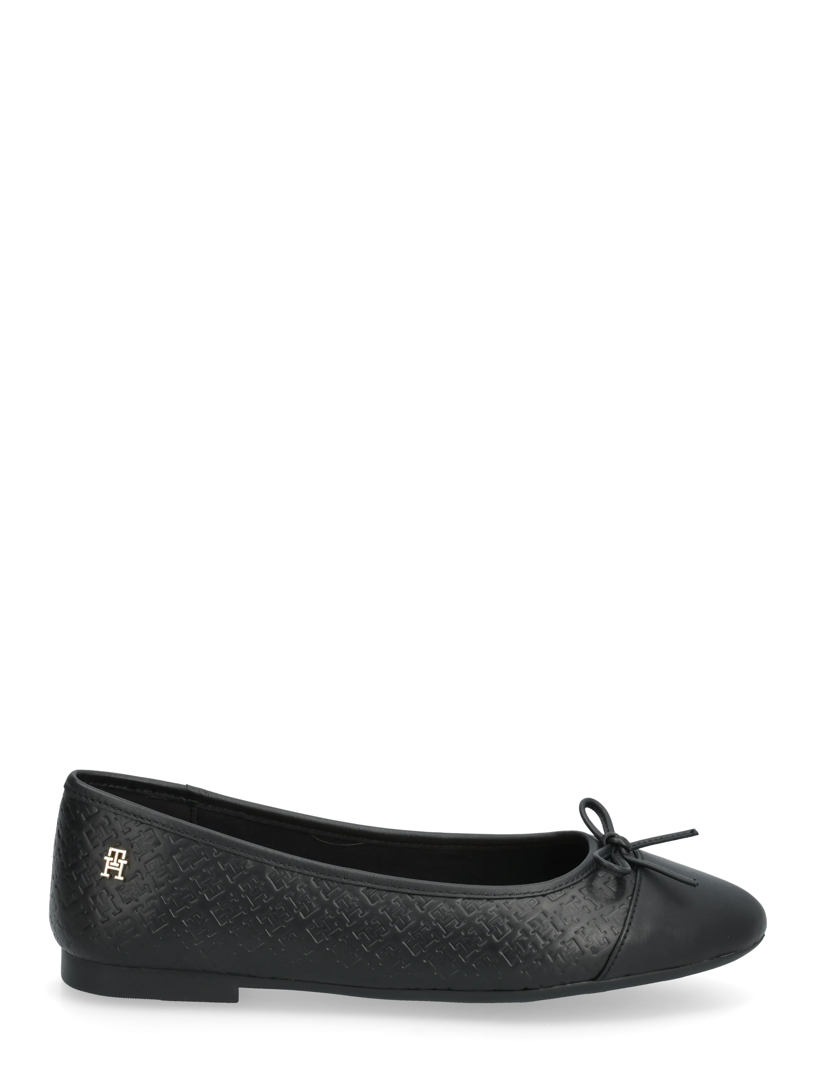 Tommy Hilfiger - TH MONOGRAM BALLERINA - særlige begivenheder - black - 1
