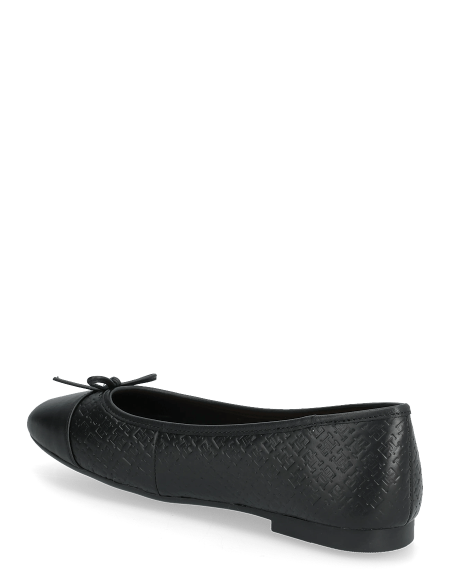 Tommy Hilfiger - TH MONOGRAM BALLERINA - special occasions - black - 2