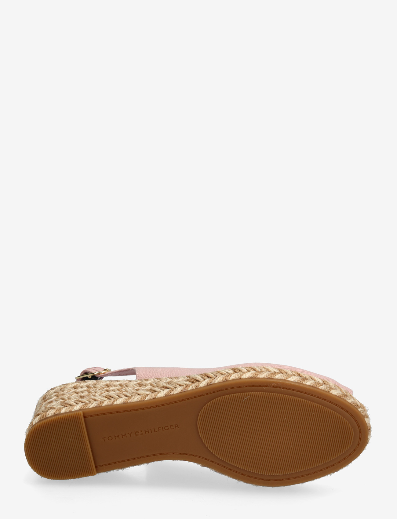 Tommy Hilfiger - MID WEDGE ESPAD SLINGBACK SPECK - espadrillos med klack - foggy pink - 4