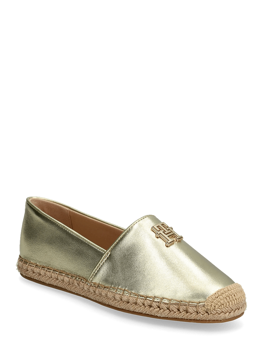 Tommy Hilfiger - TH LOGO GOLD ESPADRILLE - espadrilles - gold - 0