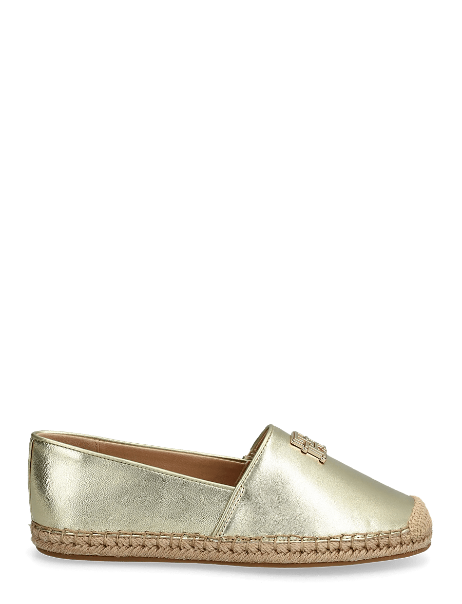 Tommy Hilfiger - TH LOGO GOLD ESPADRILLE - espadrilles - gold - 1