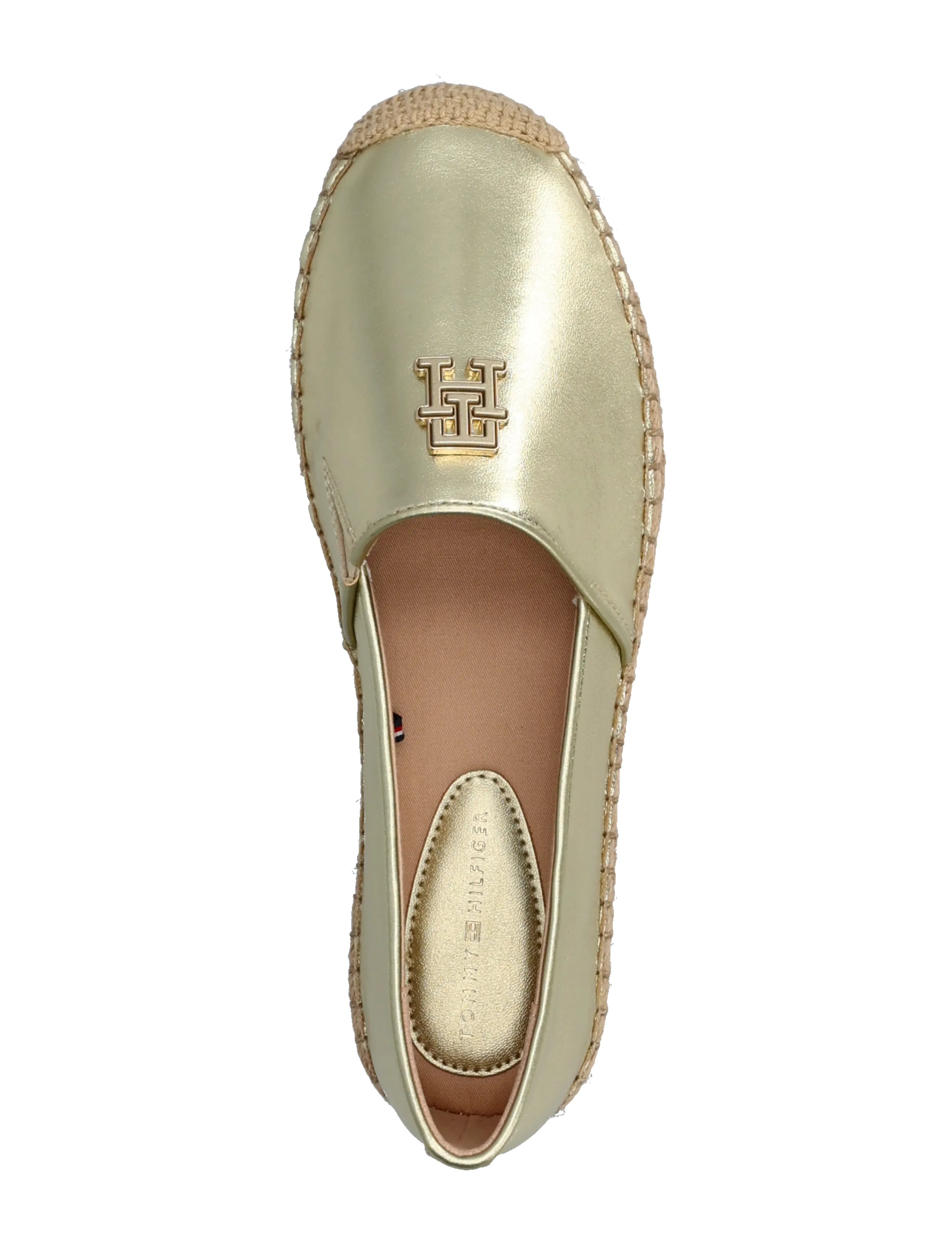 Tommy Hilfiger - TH LOGO GOLD ESPADRILLE - espadrillos - gold - 3